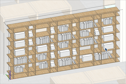 ویرایش داخل Context یک Group در SketchUp
